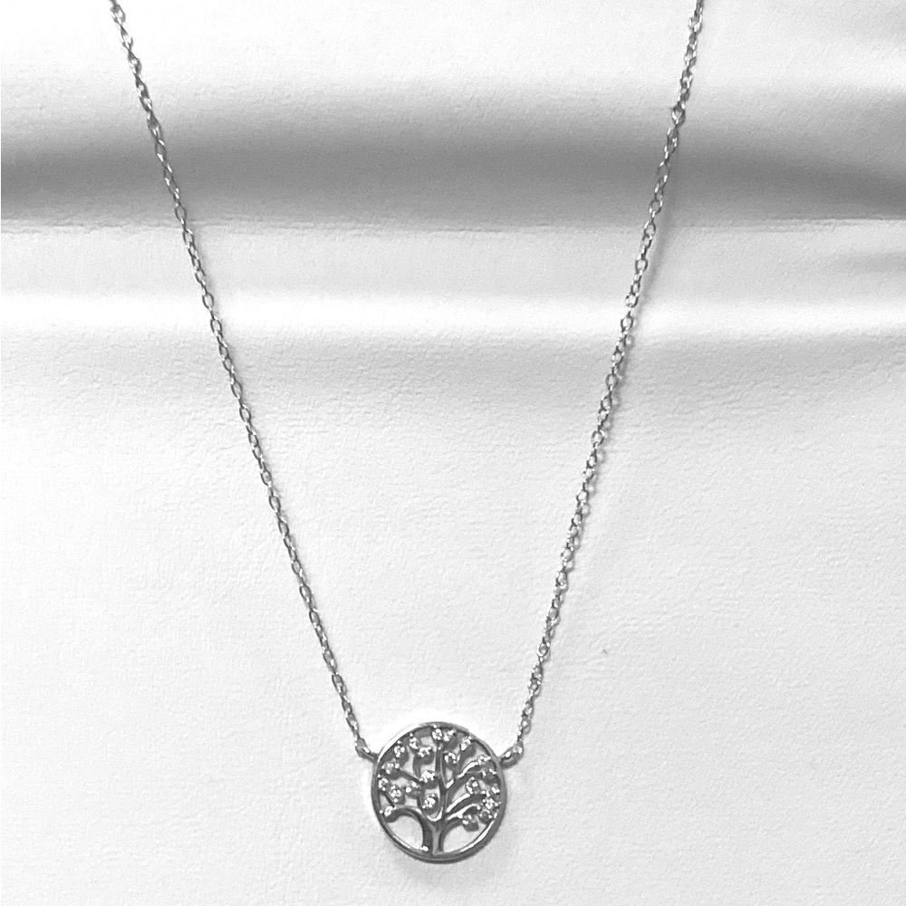 Silver Tree of Life Pendant Necklace